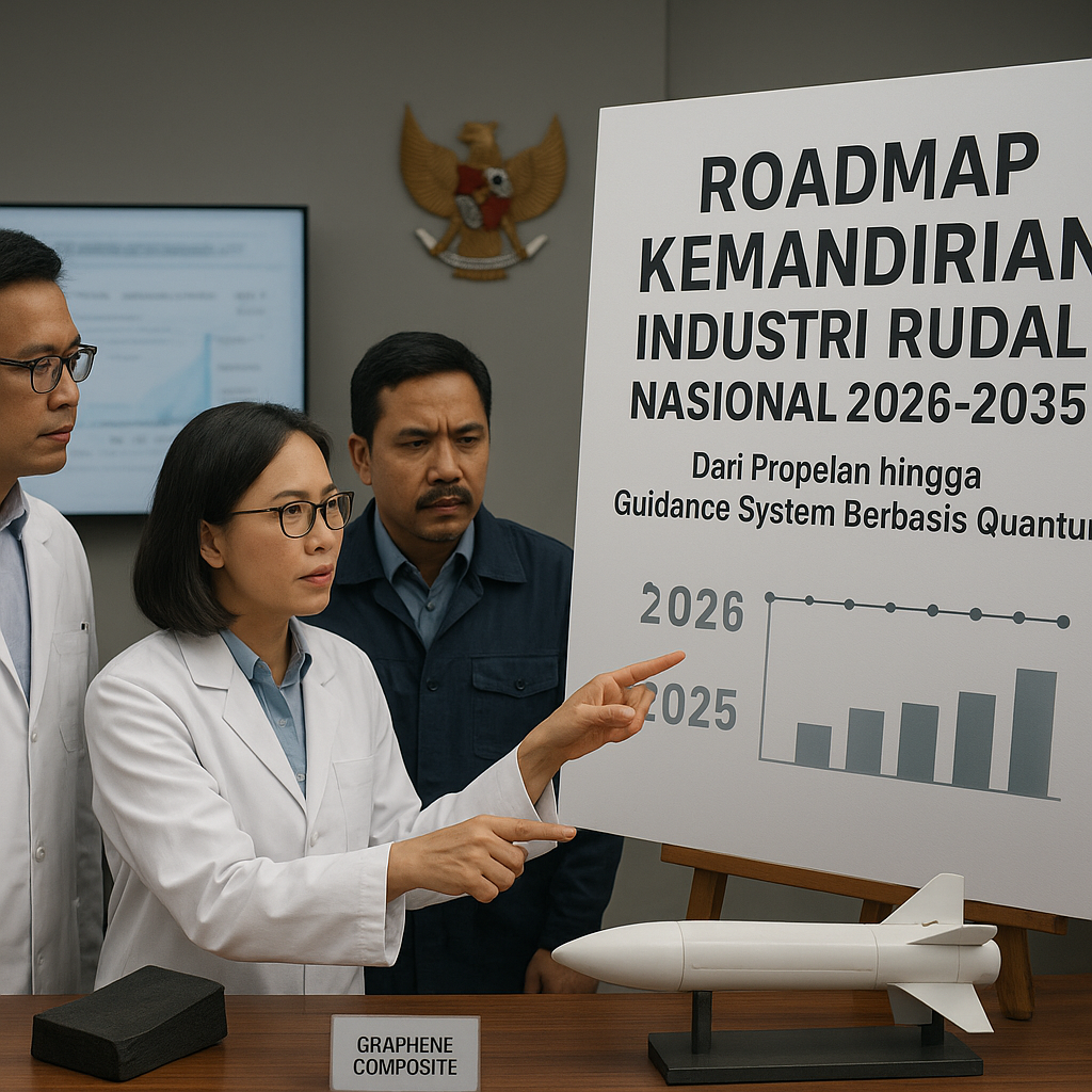 Roadmap Kemandirian Industri Rudal Nasional: Dari Propelan hingga Guidance System Berbasis Quantum