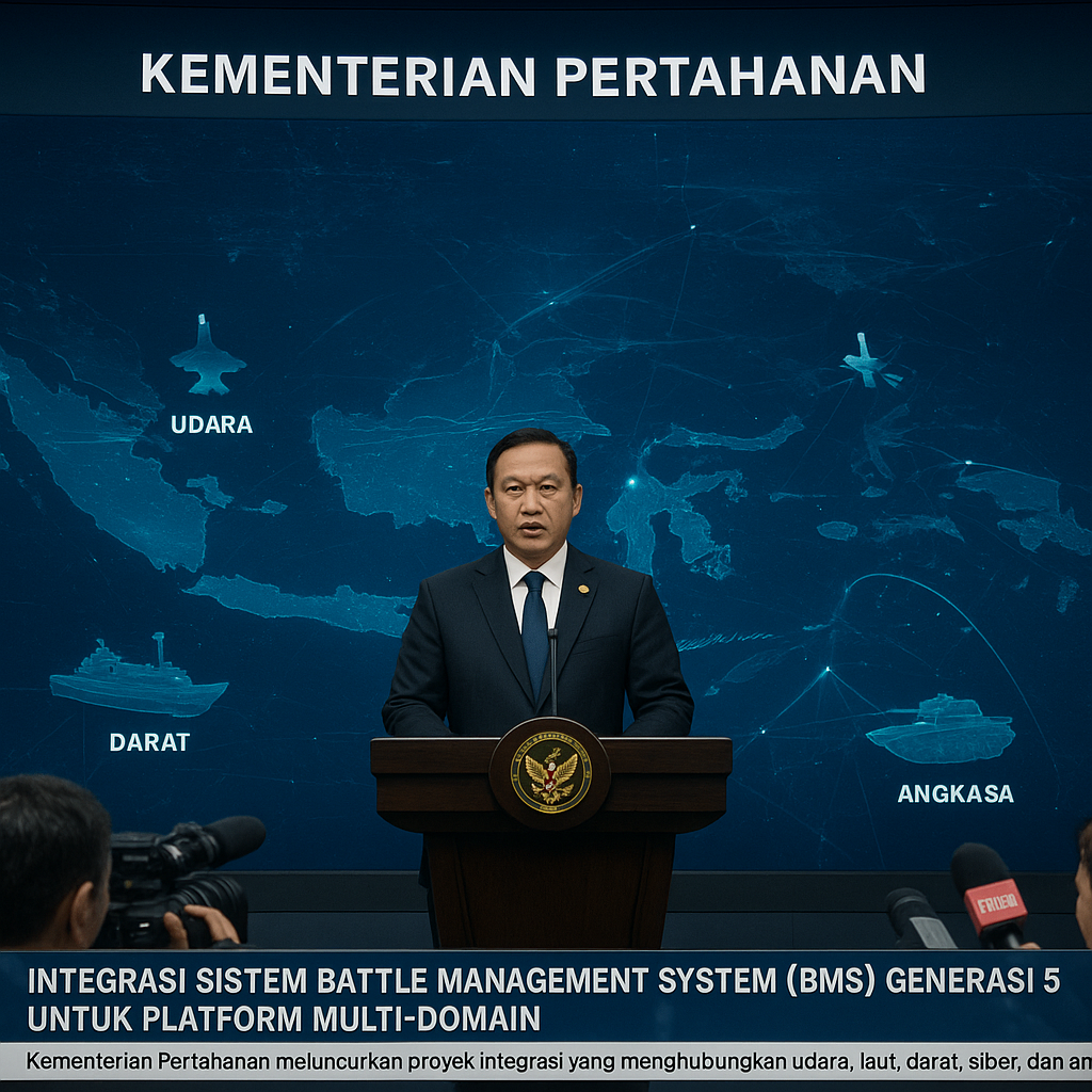 Integrasi Sistem Battle Management System (BMS) Generasi 5 untuk Platform Multi-Domain