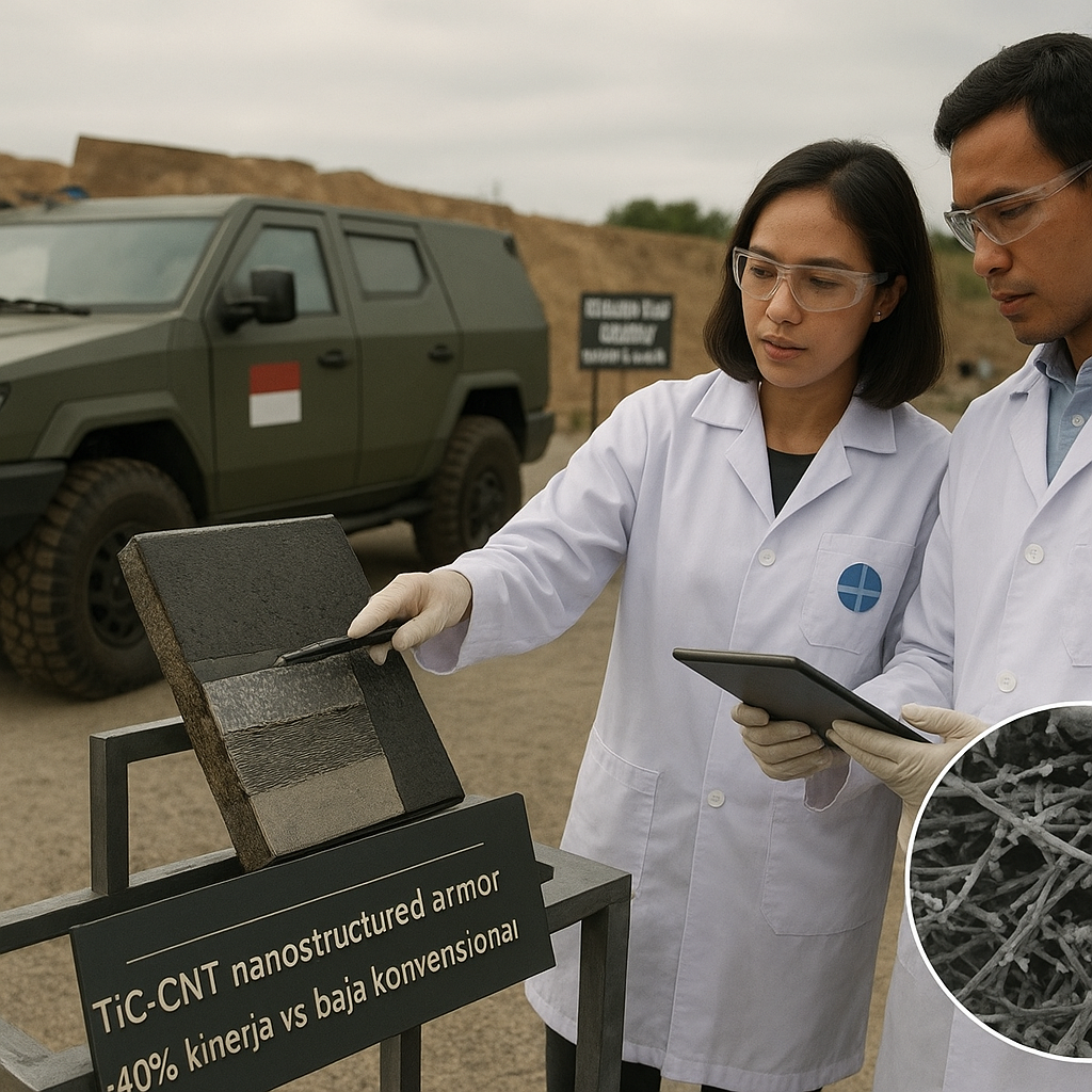 Inovasi Material Nanostructured untuk Enhanced Armor System pada Kendaraan Tempur Medium