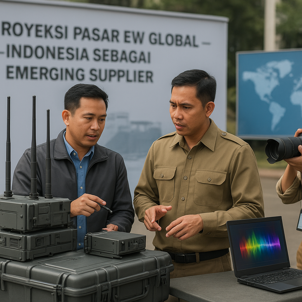 Proyeksi Pasar Sistem Electronic Warfare (EW) Global dan Positioning Indonesia sebagai Emerging Supplier