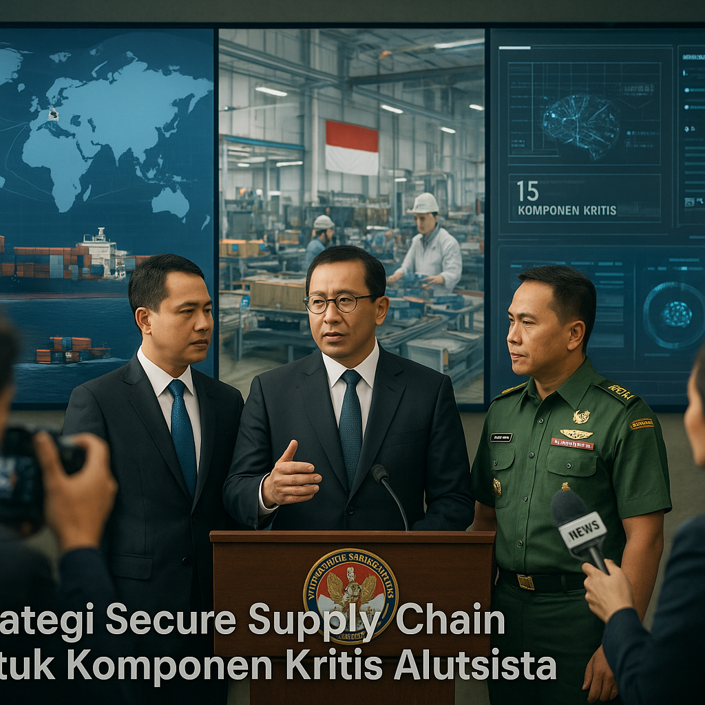 Strategi Secure Supply Chain untuk Komponen Kritis Alutsista dalam Konteks Geopolitical Uncertainty