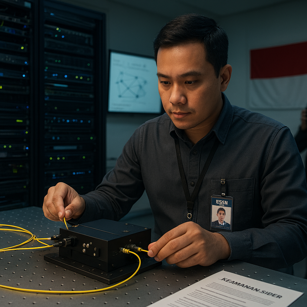 Penguatan Cybersecurity untuk Sistem Critical Infrastructure Pertahanan Nasional Melalui Quantum Key Distribution