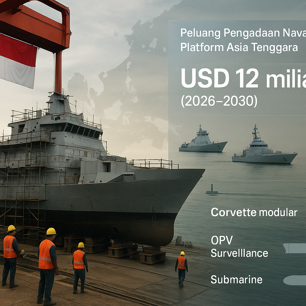 Analisis Trend Pengadaan Naval Platform di Asia Tenggara dan Peluang untuk Industri Kapal Perang Indonesia