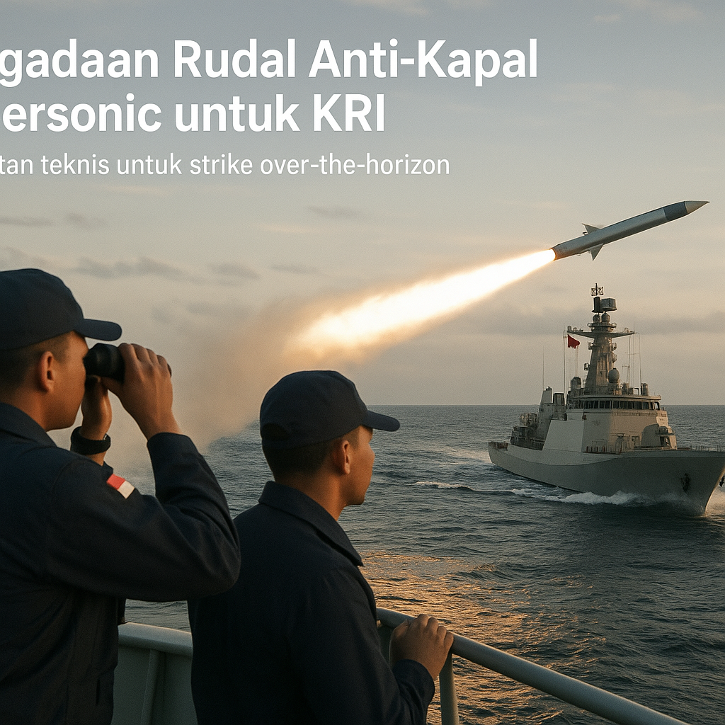 Pengadaan Rudal Anti-Ship Supersonic untuk KRI
