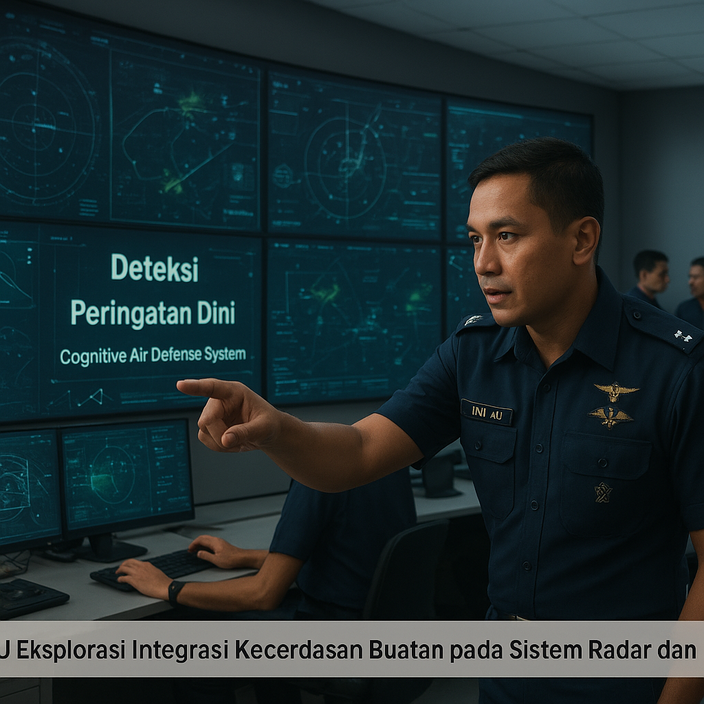 TNI AU Eksplorasi Integrasi Kecerdasan Buatan pada Sistem Radar dan Early Warning