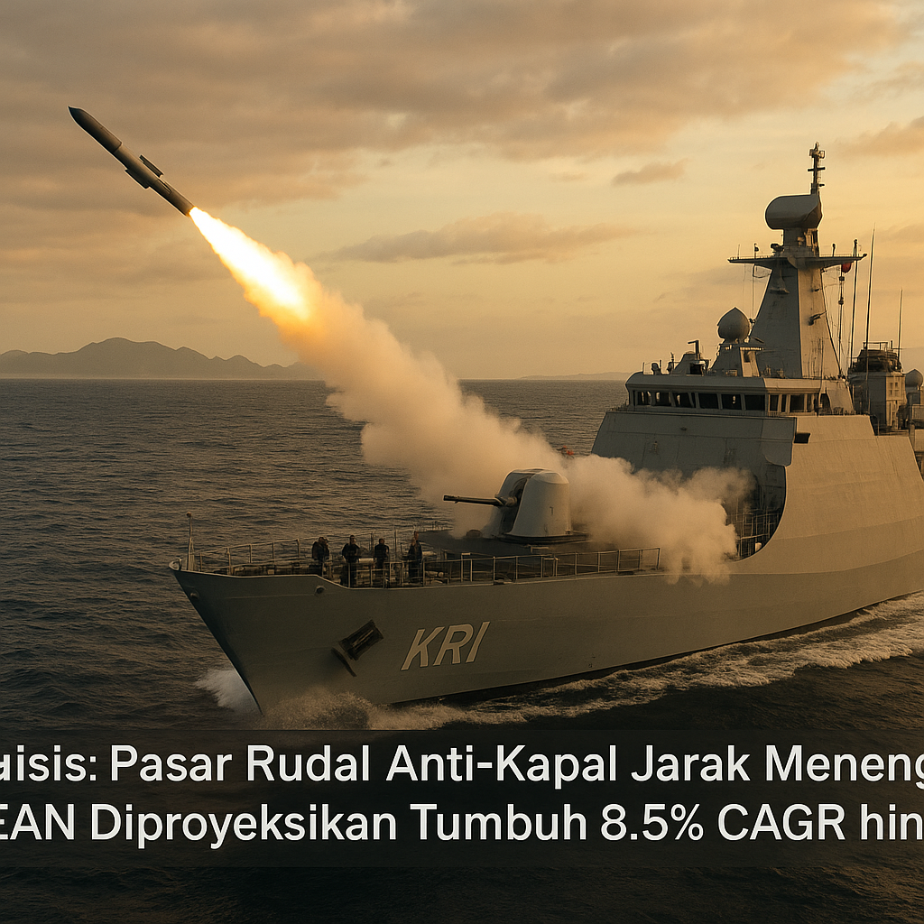 Analisis: Pasar Rudal Anti-Kapal Jarak Menengah ASEAN Diproyeksikan Tumbuh 8.5% CAGR hingga 2030