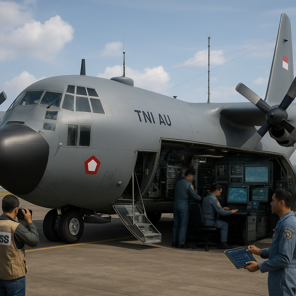 TNI AU Integrasikan Sistem C4ISR Domestik ke dalam Armada Hercules C-130 untuk Meningkatkan Interoperabilitas