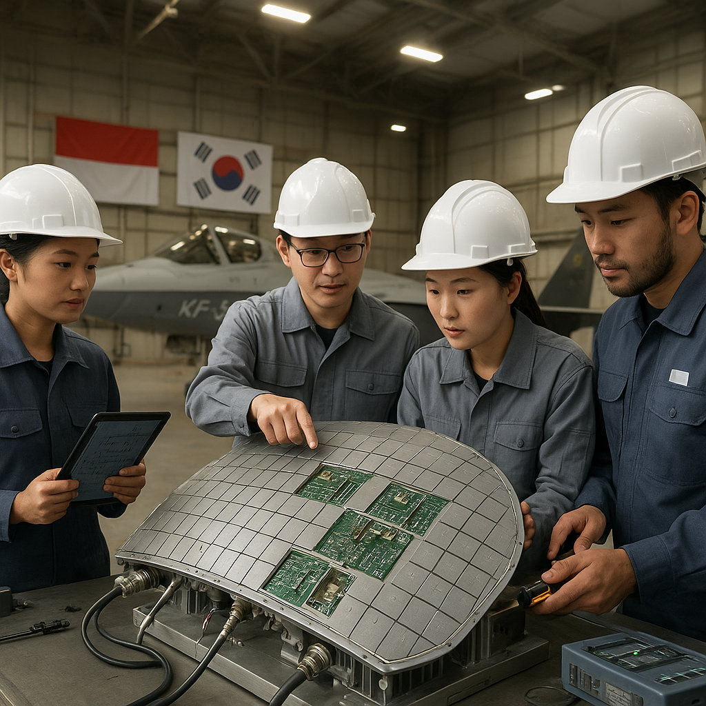 Kerja Sama Indonesia-Korea Selatan dalam Pengembangan Sistem Radar AESA Generasi Berikutnya untuk KF-21 Boramae