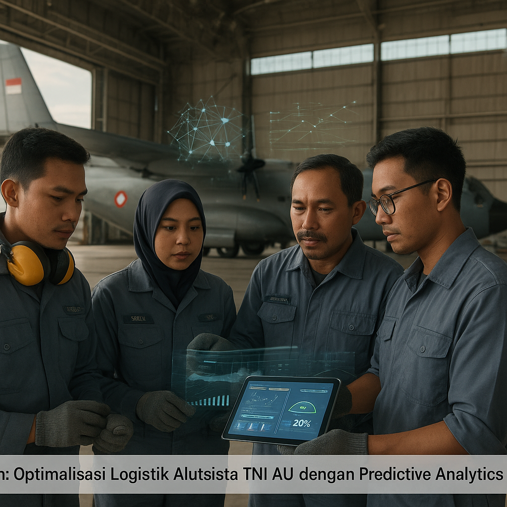 Kajian: Optimalisasi Logistik Alutsista TNI AU dengan Predictive Analytics dan AI