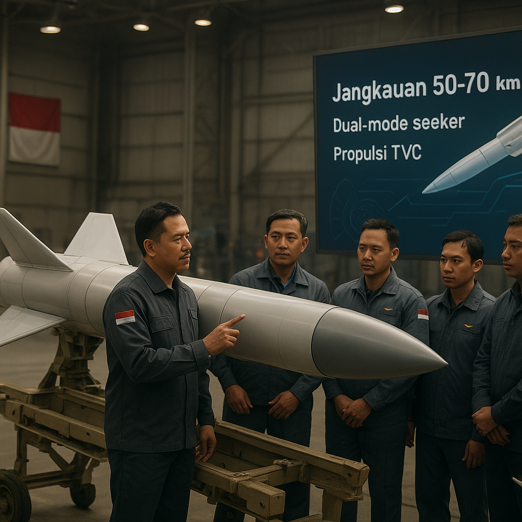 Strategi Pengadaan Rudal Pertahanan Udara Jarak Menengah Nasional Capai Tahap Finalisasi Desain
