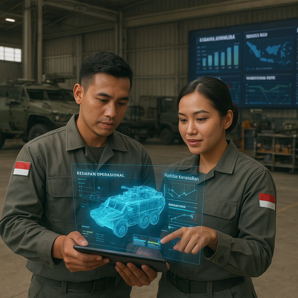 Optimasi Logistik dan MRO Alutsista melalui Implementasi Digital Twin