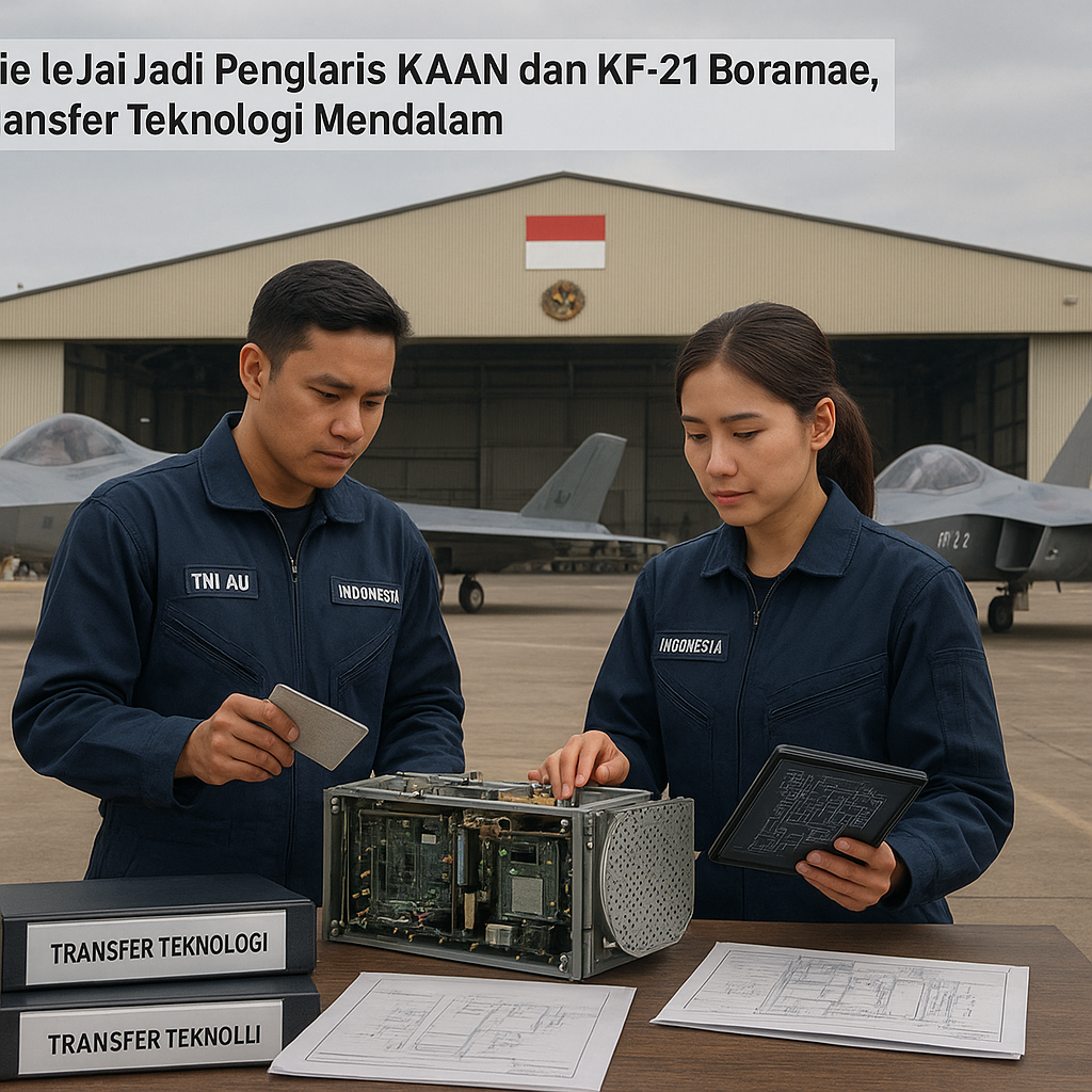 Indonesia Seolah Jadi Penglaris KAAN dan KF-21 Boramae, Incar Transfer Teknologi Mendalam