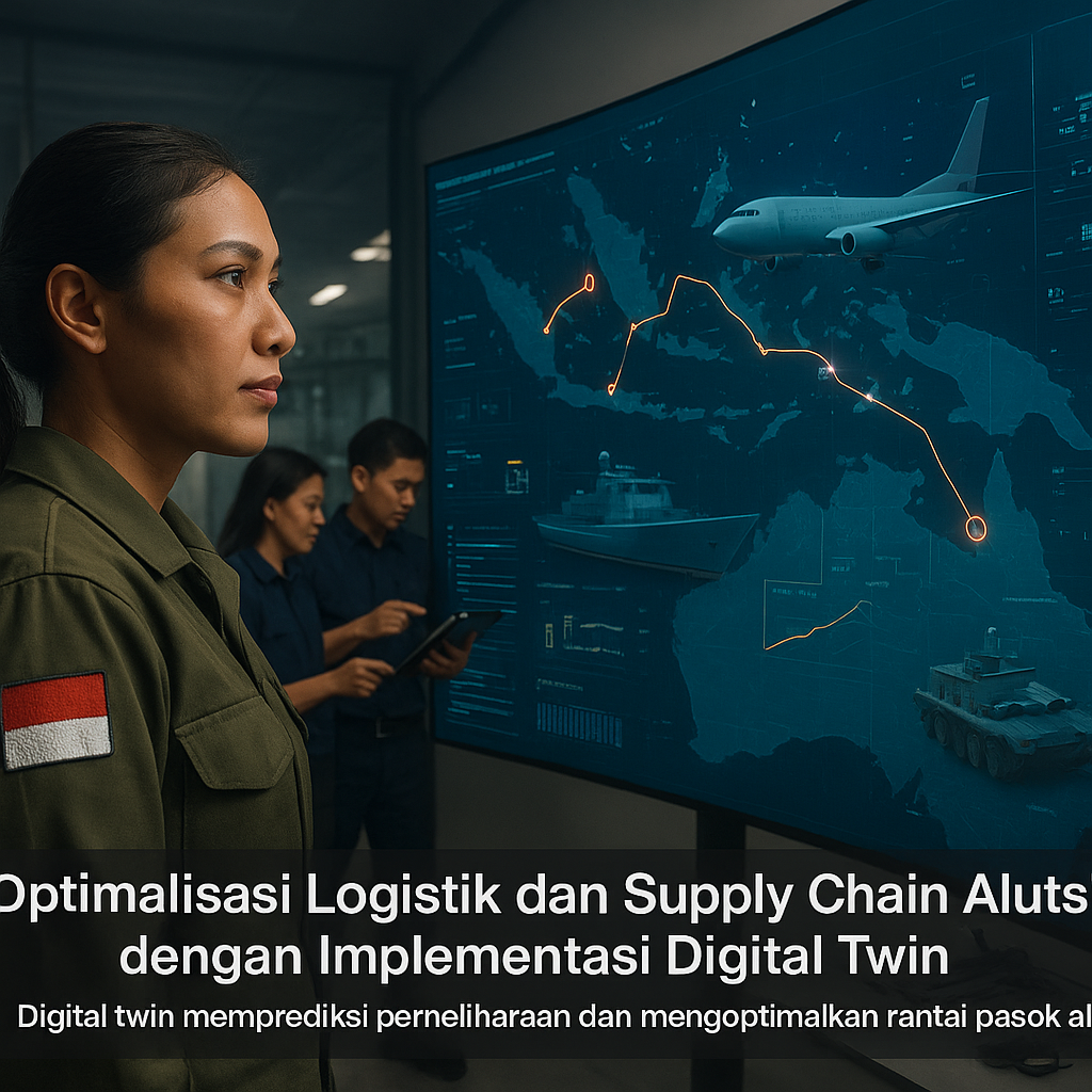 Optimalisasi Logistik dan Supply Chain Alutsista dengan Implementasi Digital Twin