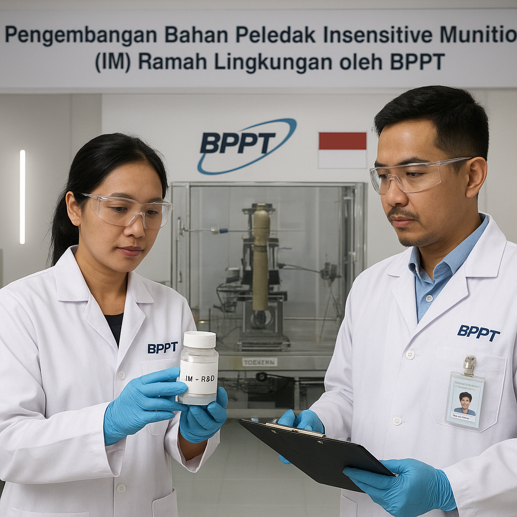 Pengembangan Bahan Peledak Insensitive Munition (IM) Ramah Lingkungan oleh BPPT