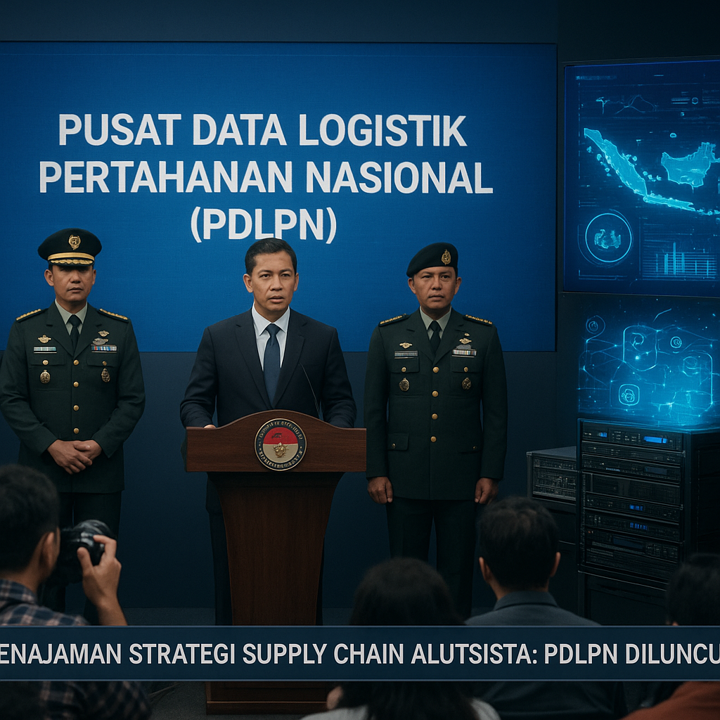 Penajaman Strategi Supply Chain Alutsista: Kemhan Menginisiasi Pusat Data Logistik Pertahanan Nasional