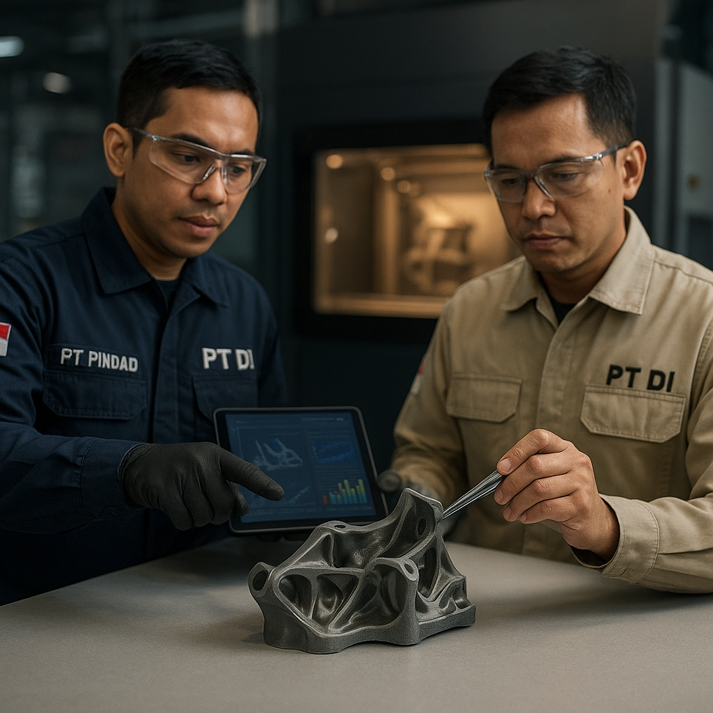 Analisis Data Intelijen Pasar: Tren Penggunaan Teknologi Additive Manufacturing (3D Printing) dalam Industri Pertahanan Global