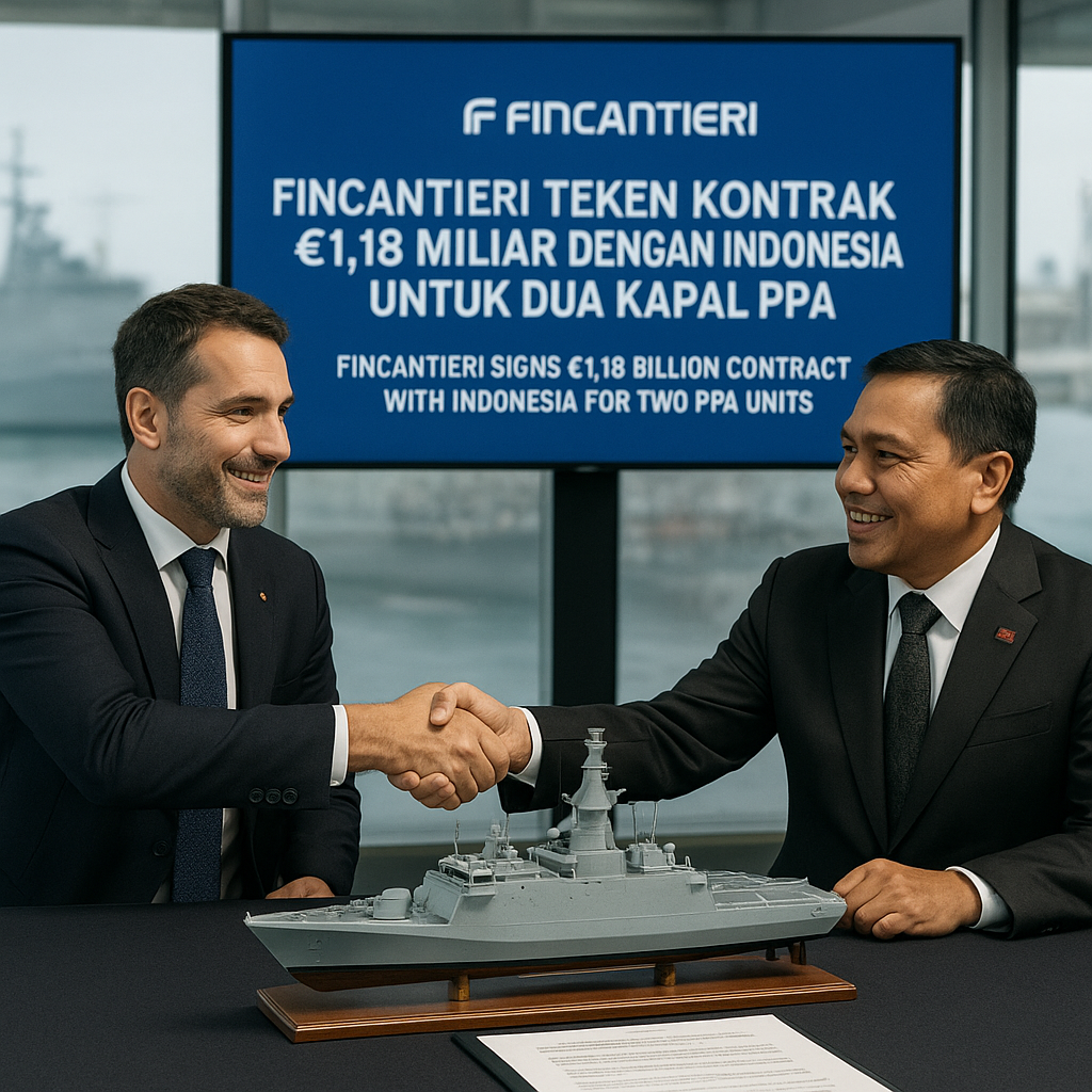 Fincantieri Signs €1.18 Billion Contract with Indonesia for Two PPA Units