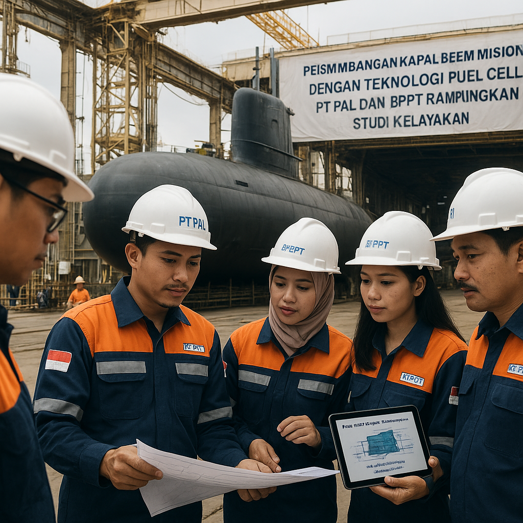 Pengembangan Kapal Selam Nasional dengan Teknologi Fuel Cell: PT PAL dan BPPT Rampungkan Studi Kelayakan