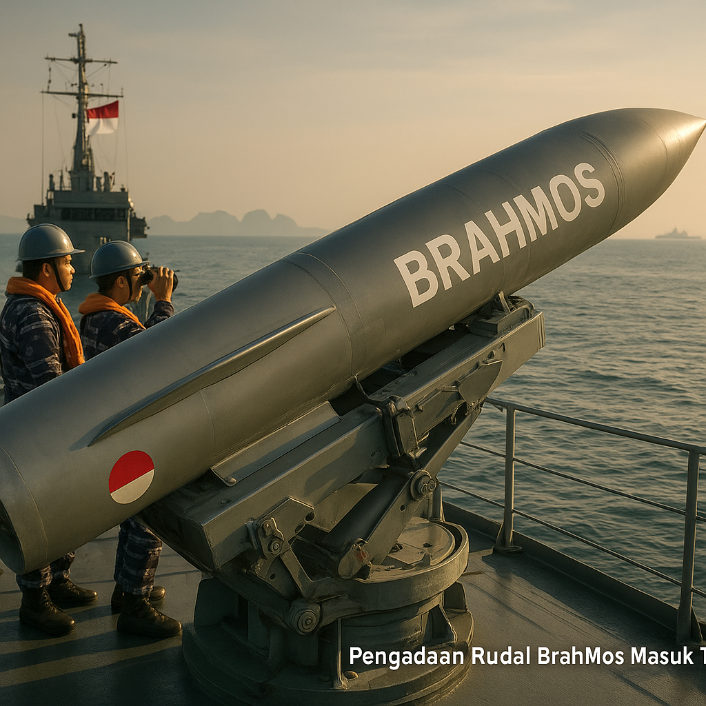 Pengadaan Rudal BrahMos oleh Indonesia Masuk Tahap Akhir, Perkuat Posisi di Laut China Selatan