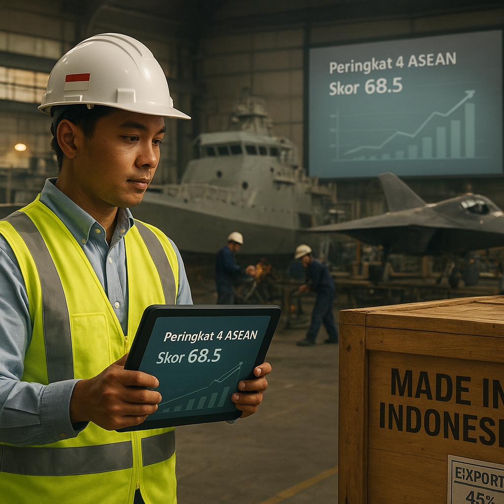 Analisis Jane's: Indonesia Peringkat 4 ASEAN dalam Indeks Kemandirian Industri Pertahanan 2026