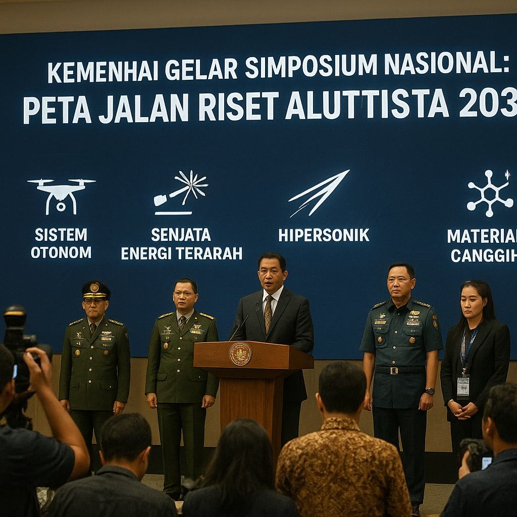 Kemenhan Gelar Simposium Nasional untuk Peta Jalan Riset Alutsista 2030-2040
