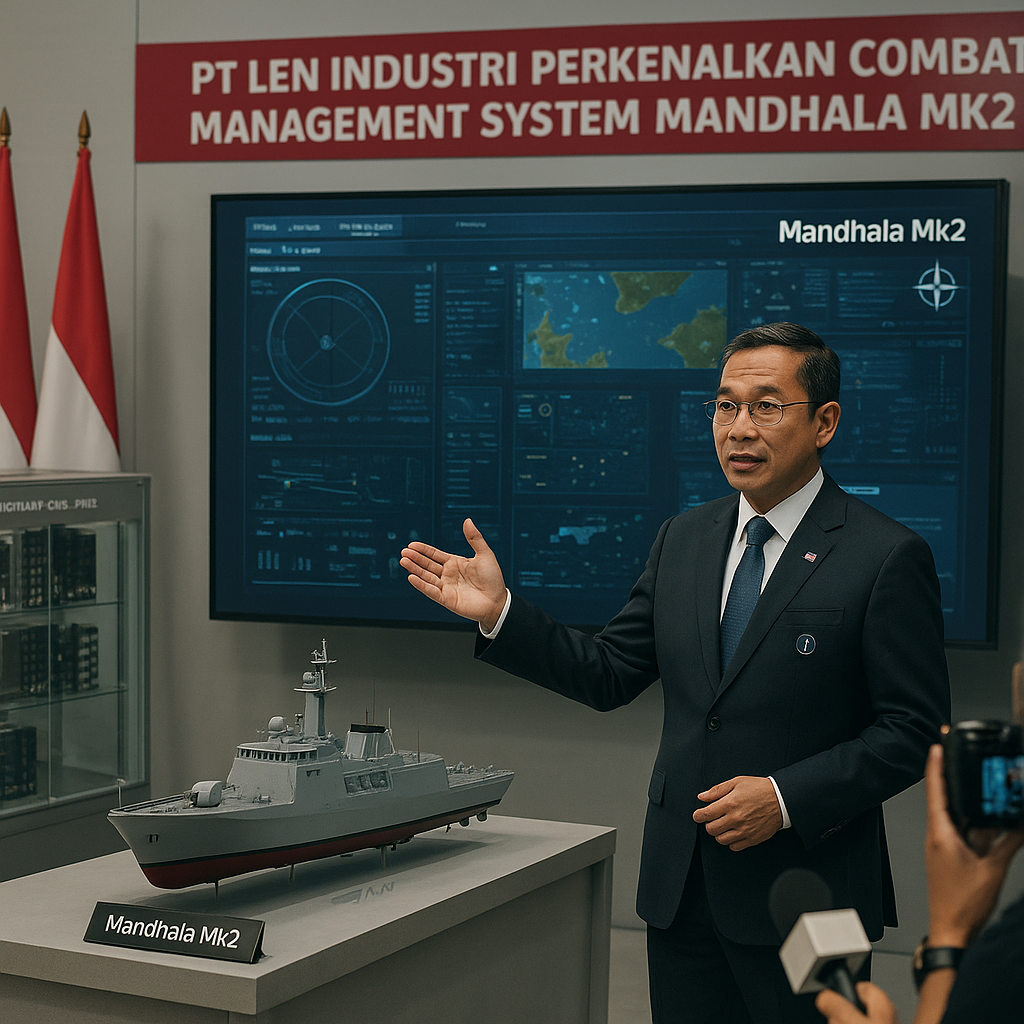 PT Len Industri Perkenalkan Combat Management System Mandhala Mk2 Buatan Lokal