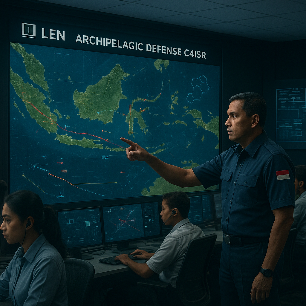 LEN Industri Kembangkan Sistem Komando Kendali Integrasi untuk Archipelagic Defense