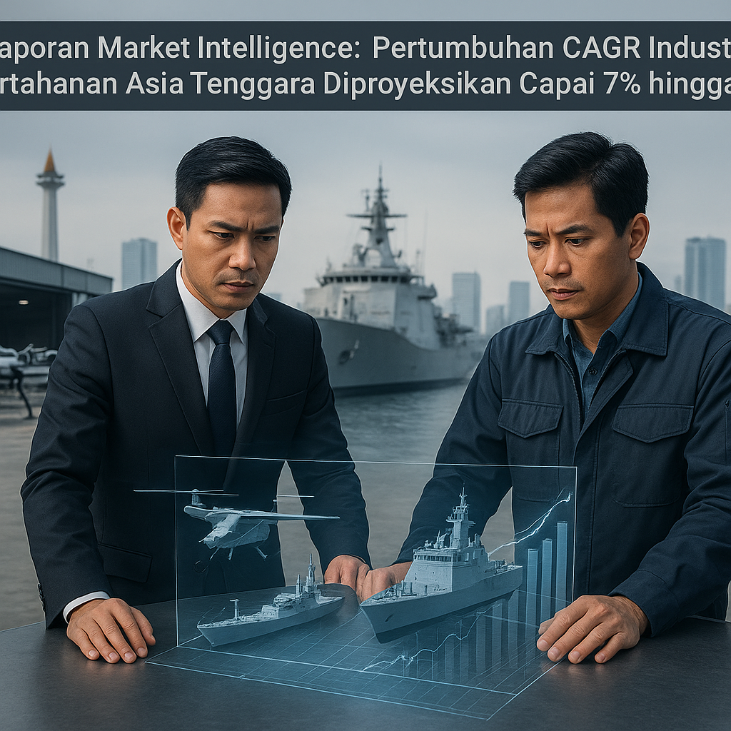 Laporan Market Intelligence: Pertumbuhan CAGR Industri Pertahanan Asia Tenggara Diproyeksikan Capai,7% hingga 2030