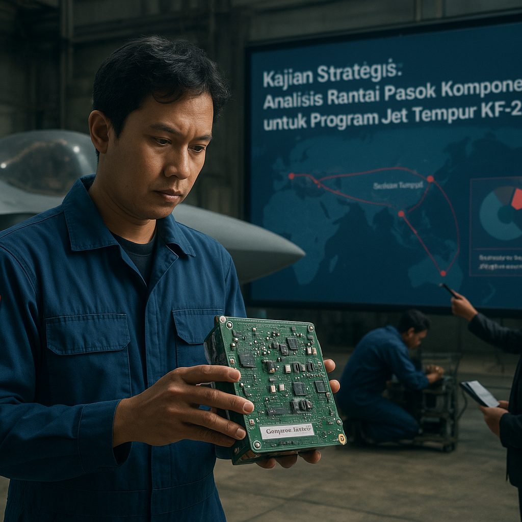Kajian Strategis: Analisis Rantai Pasok Komponen Kritis untuk Program Jet Tempur KF-21/IF-X