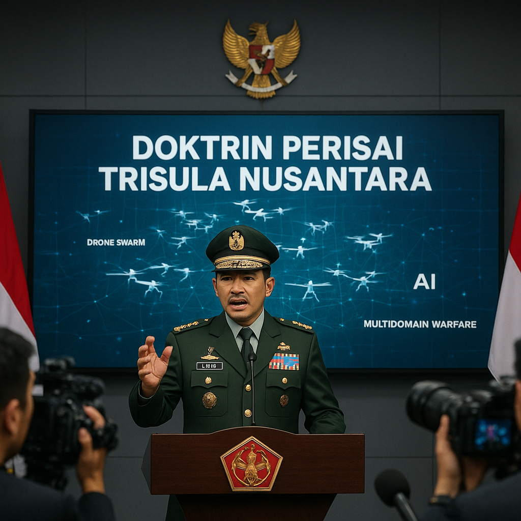 Panglima TNI Sahkan Doktrin Perisai Trisula Nusantara, Tegaskan Adaptasi Hadapi Peperangan Modern