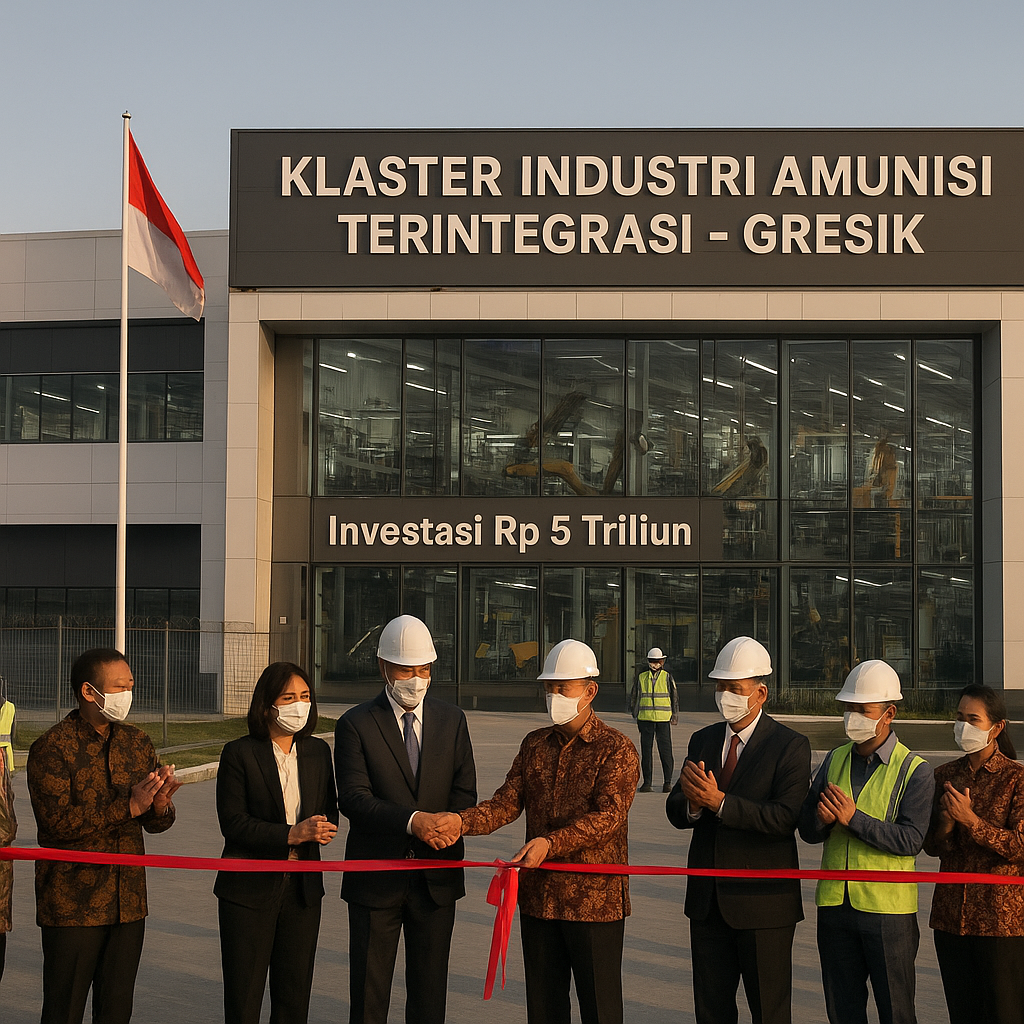 Strategi Kemandirian: Kembangkan Klaster Industri Amunisi di Jawa Timur dengan Investasi Rp 5 Triliun