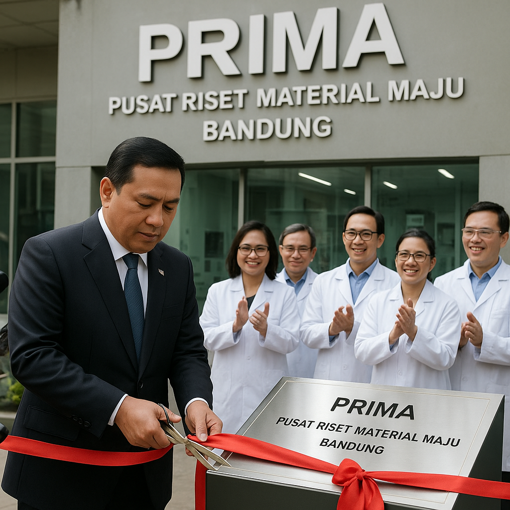 Menhan Resmikan Pusat Riset Material Maju untuk Industri Pertahanan di Bandung