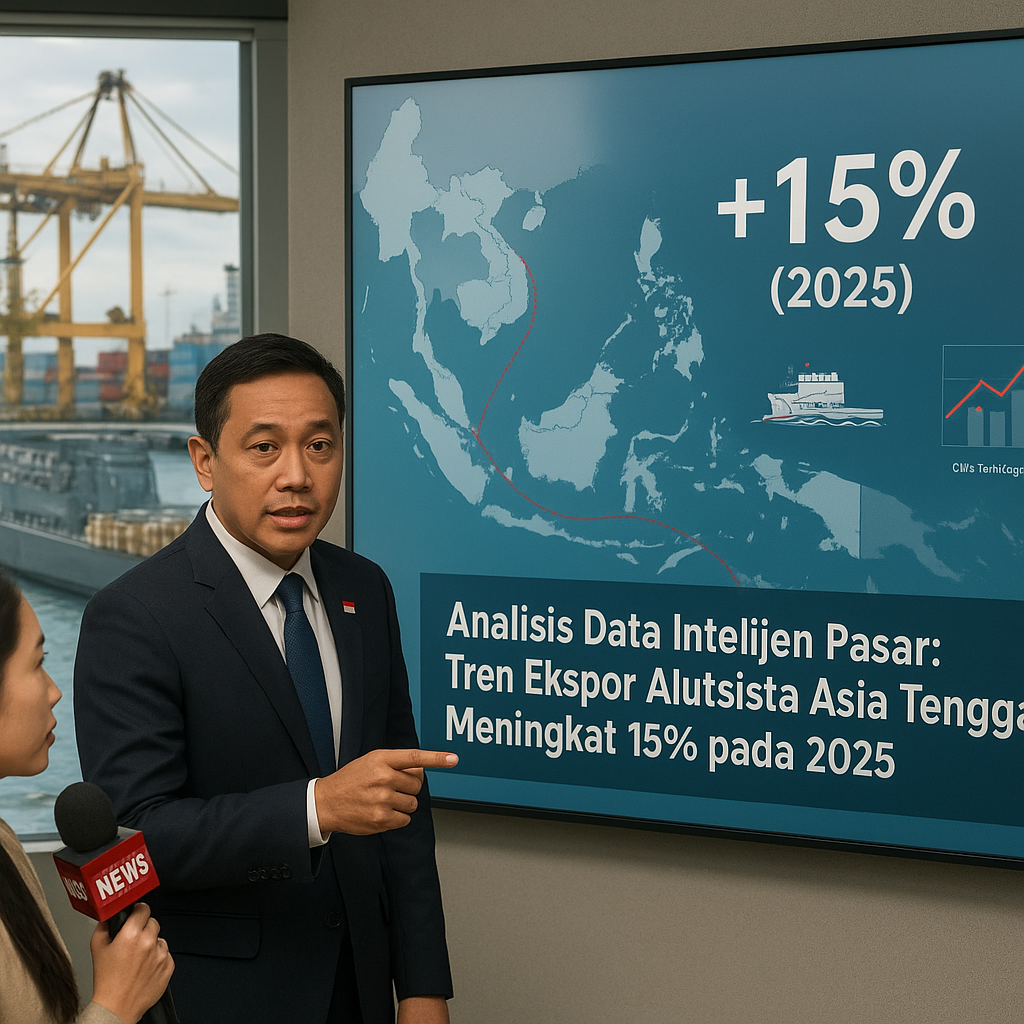 Analisis Data Intelijen Pasar: Tren Ekspor Alutsista Asia Tenggara Meningkat 15% pada 2025