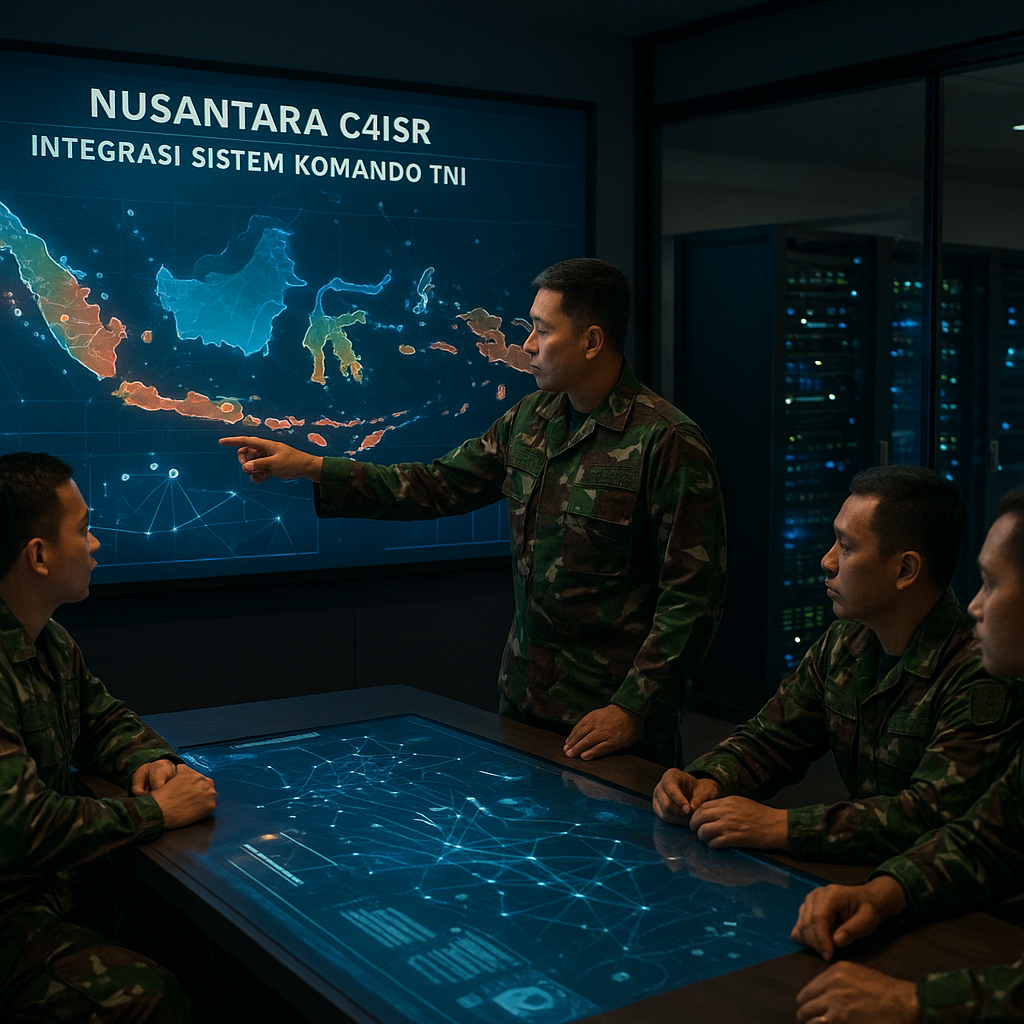 Integrasi Sistem Komando TNI: Proyek Nusantara C4ISR Masuki Fasa Implementasi