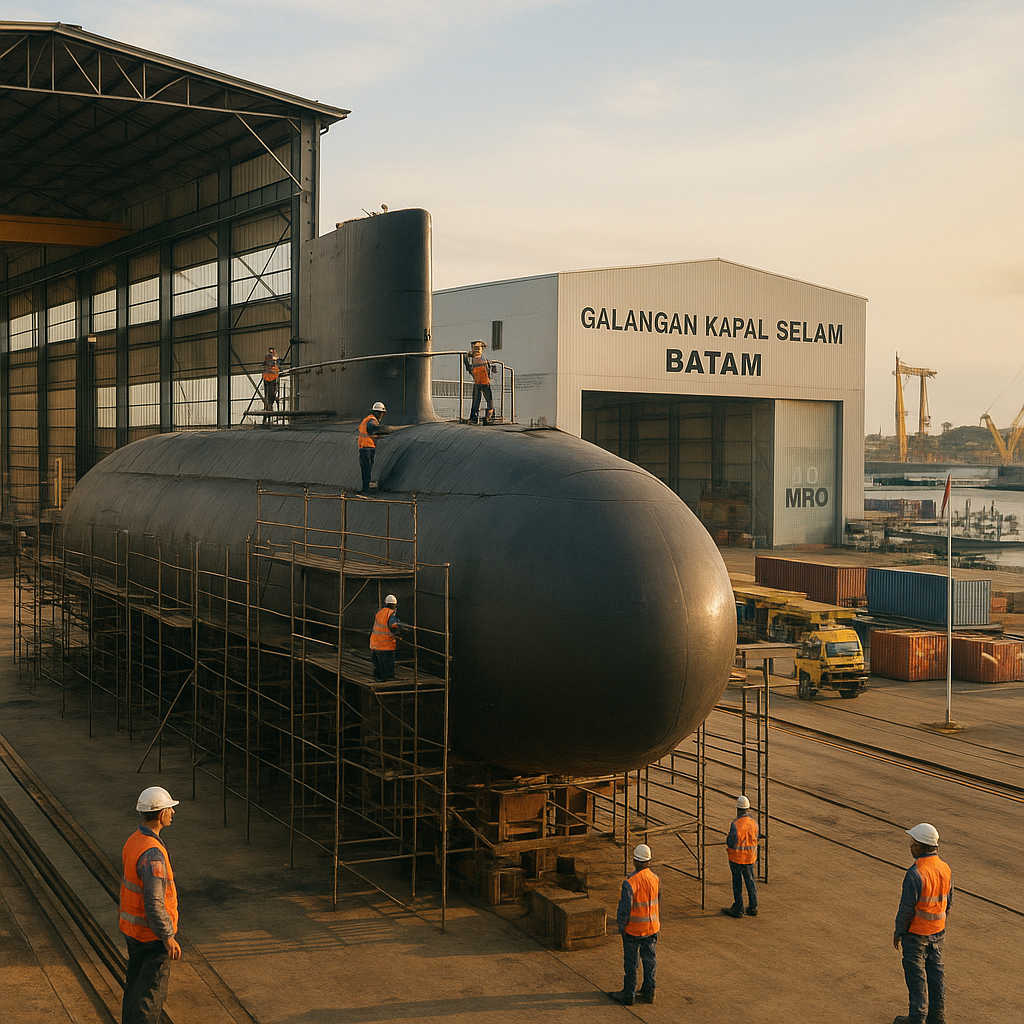 Pembangunan Galangan Kapal Selam Baru di Batam untuk Dukung Program Kemandirian