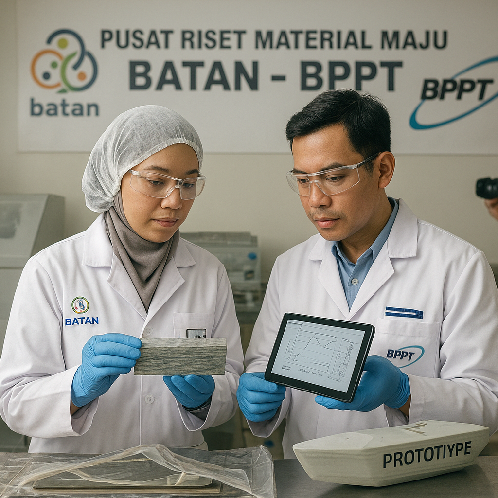 Pusat Riset Material Maju BATAN-BPPT Fokus Kembangkan Komposit untuk Alutsista Ringan dan Tahan Korosi