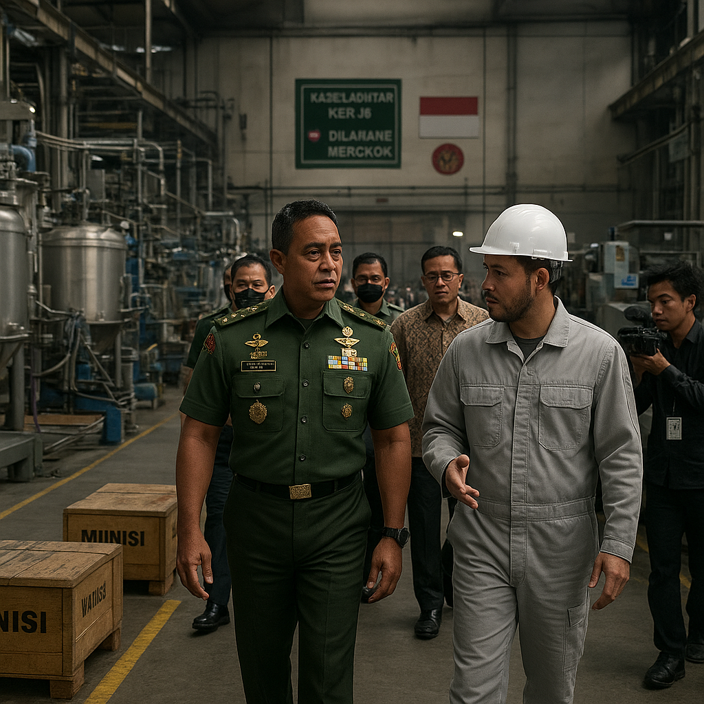 Asstra Panglima TNI: Masa Depan Pertahanan RI Ditentukan Industri Propelan dan Munisi