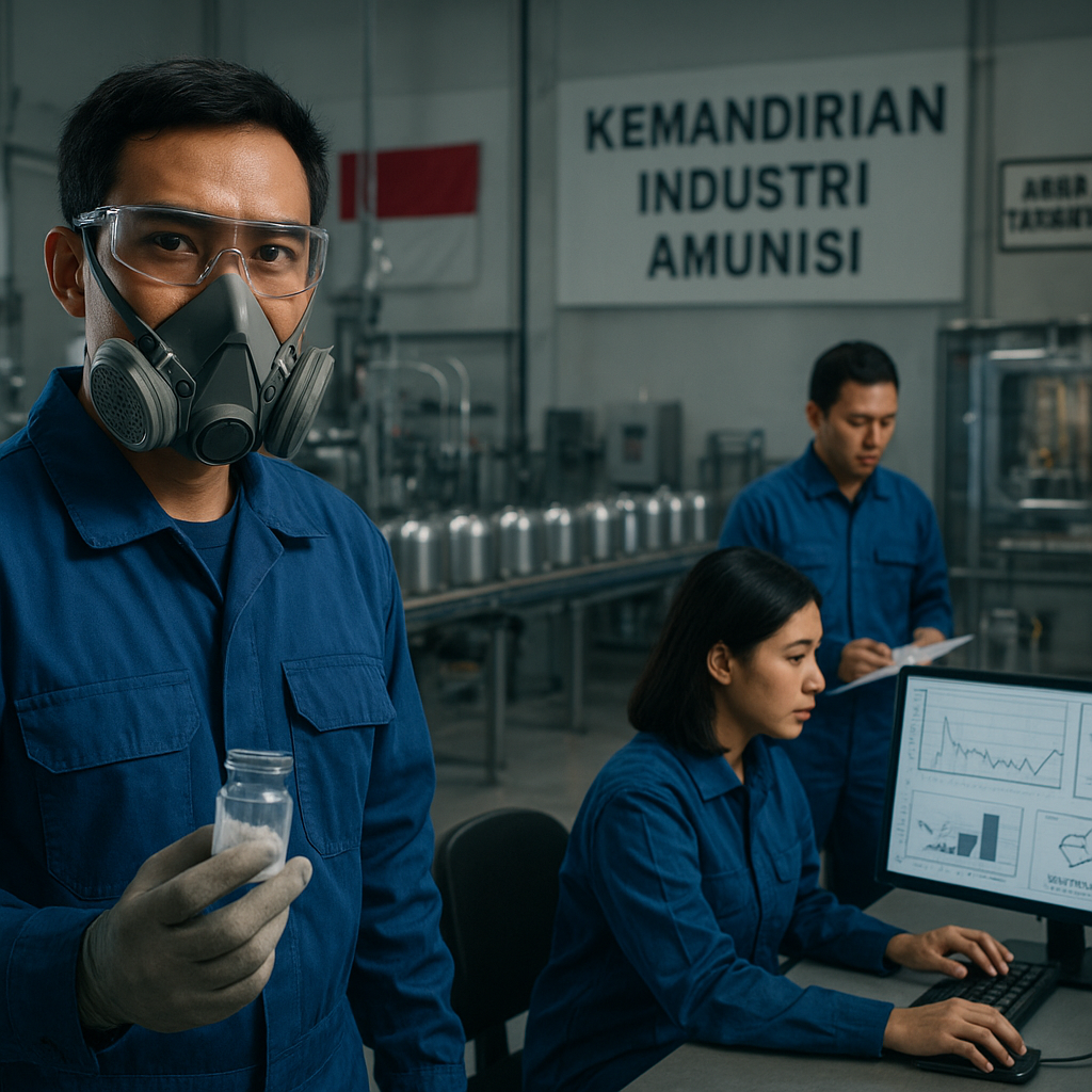 Kemandirian Industri Amunisi: Pilar Baru Pertahanan Indonesia di Era Perang Modern