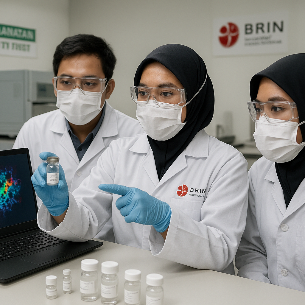 Pusat Riset Teknologi Bahan Peledak BRIN Kembangkan Energetic Material dengan Sensitivitas Terkendali