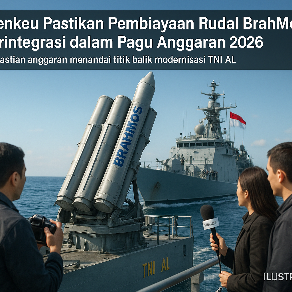 Menkeu Pastikan Pembiayaan Rudal BrahMos Terintegrasi dalam Pagu Anggaran 2026