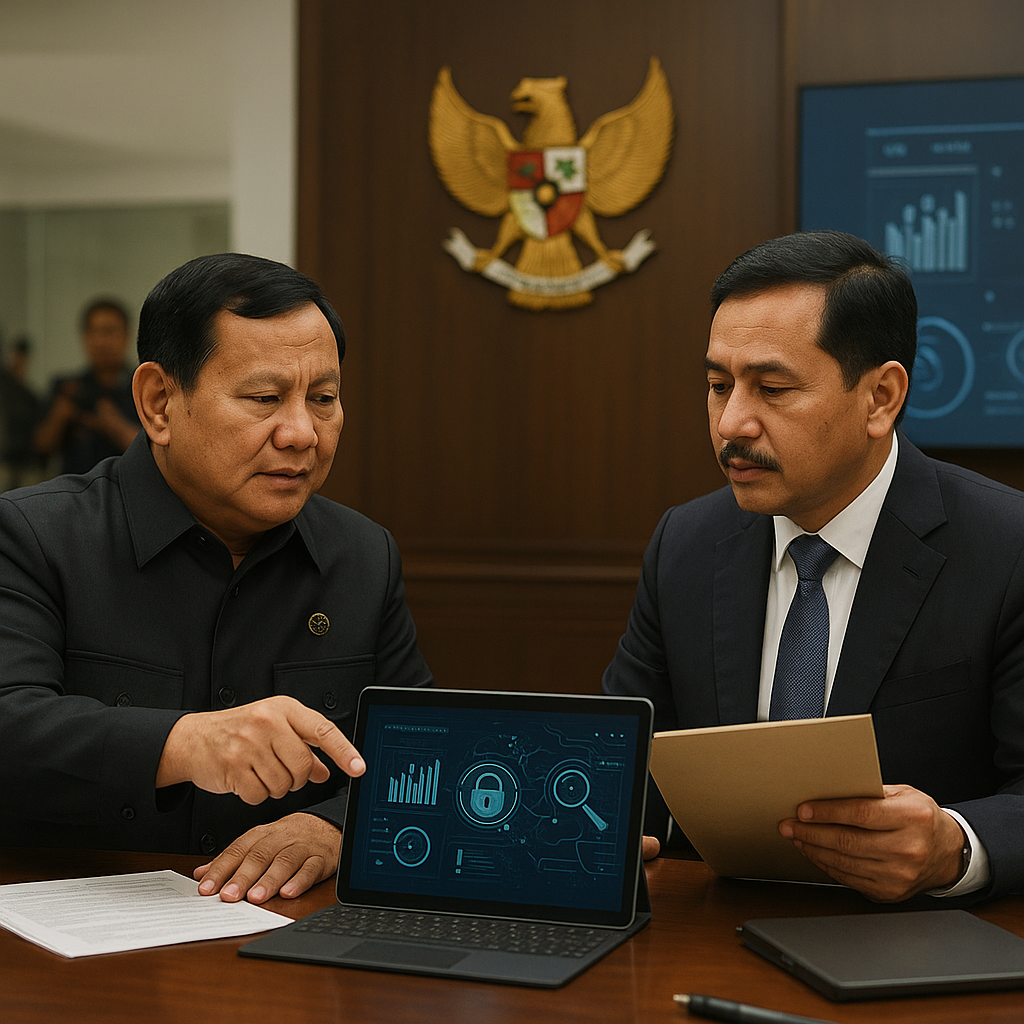 Menhan Prabowo dan Jaksa Agung Bahas Penguatan Penegakan Hukum di Sektor Pertahanan
