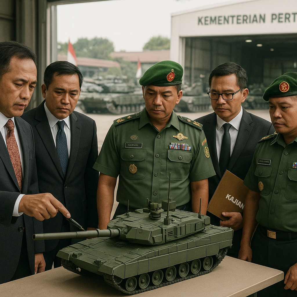 Kemenhan Kaji Ulang Skema Pengadaan Tank untuk Angkatan Darat