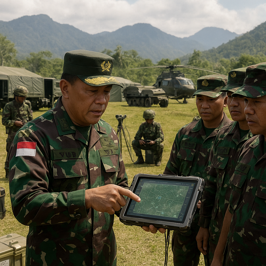 KASAD Tinjau Kesiapan Latihan Gabungan TNI di Papua