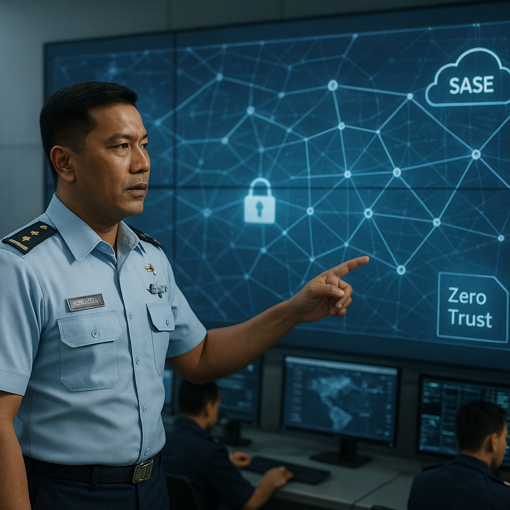 Penerapan Zero-Trust Architecture pada Jaringan Komando dan Kendali TNI AU