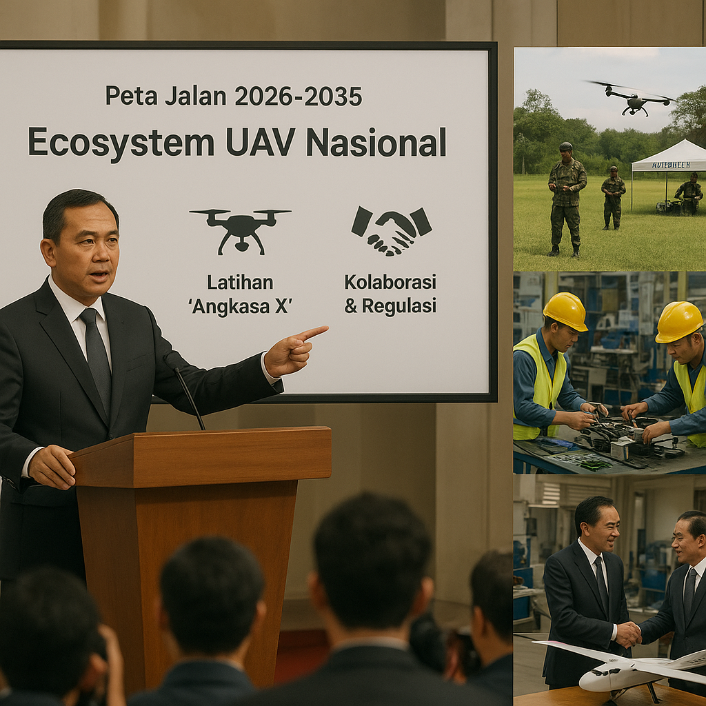 Strategi Pengembangan Ecosystem UAV Nasional: Dari Latihan hingga Industri