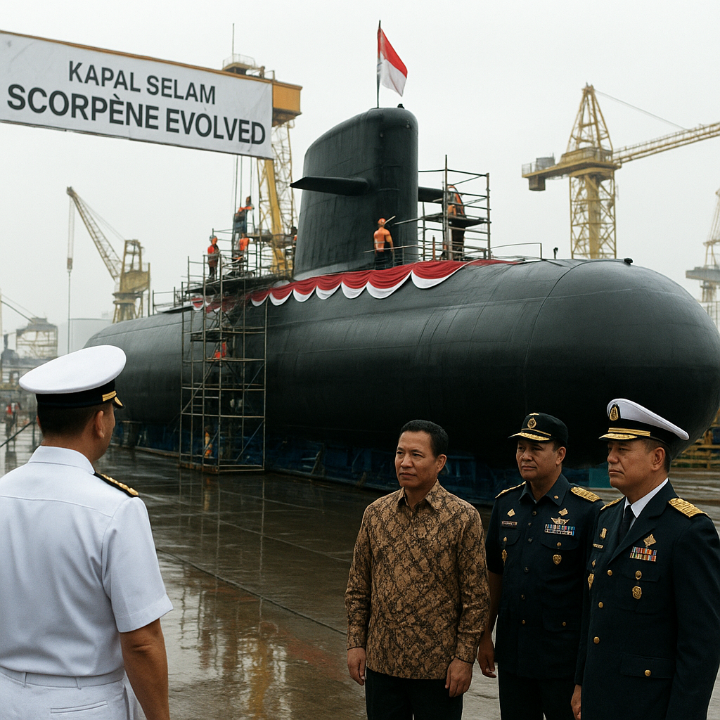 Pengamat: Modernisasi Alutsista Era Prabowo Makin Nyata dengan Pembangunan Kapal Selam Scorpene