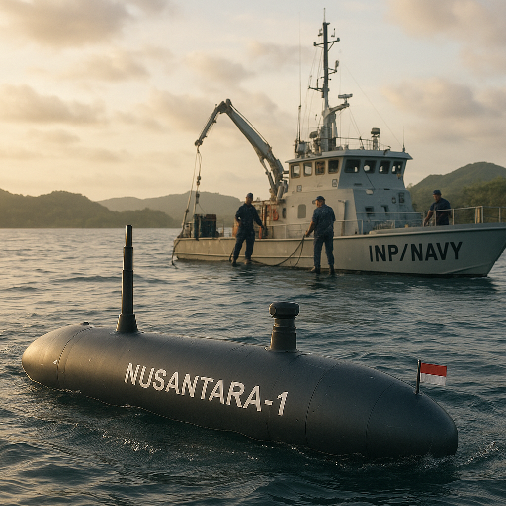 Blue Ocean Strategy: Indonesia Fokus pada Pengembangan Autonomous Underwater Vehicle (AUV) untuk Patroli dan Intelijen Laut