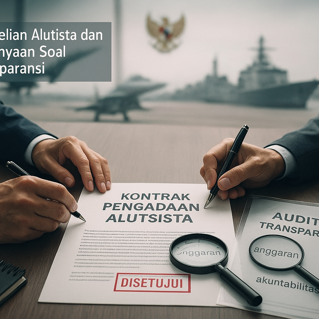 Pembelian Alutsista dan Pertanyaan Soal Transparansi