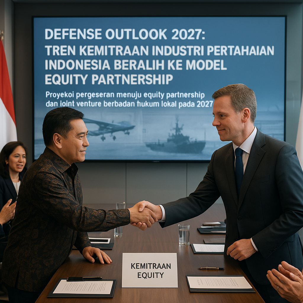 Defense Outlook 2027: Tren Kemitraan Industri Pertahanan Indonesia Beralih ke Model Equity Partnership