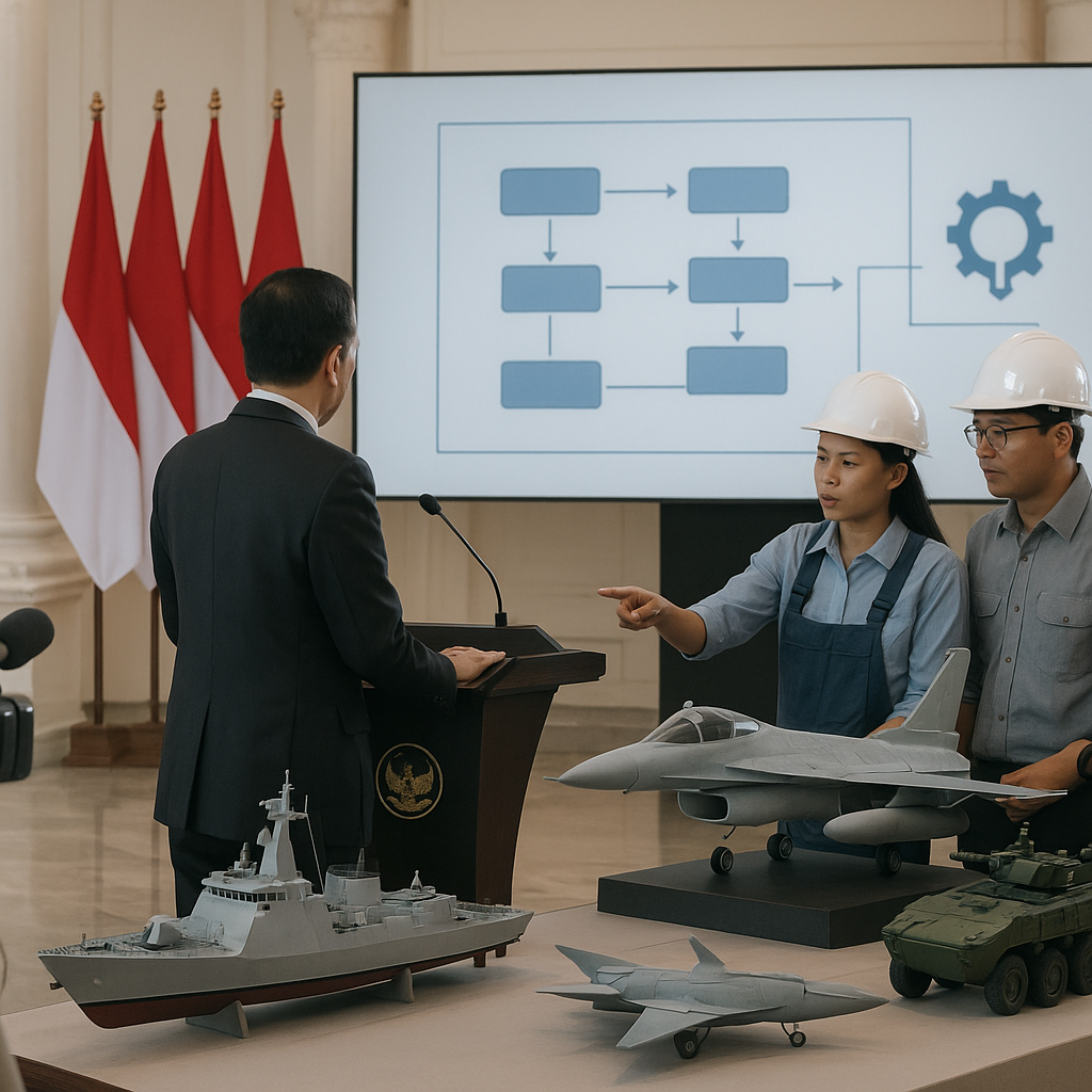 Kebijakan Pengadaan Alutsista Harus Membangun Kemandirian Industri Pertahanan Dalam Negeri